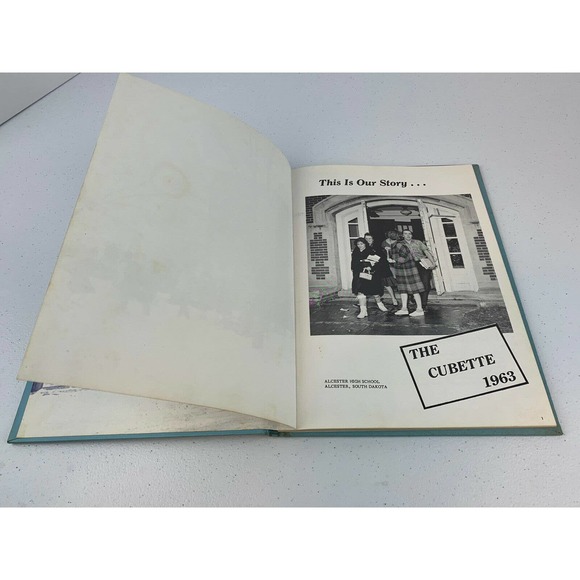 Cubette 1963 Yearbook Alcester High School South Dakota READ - Picture 6 of 11